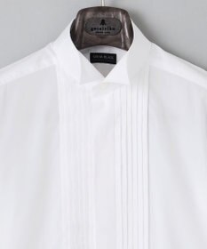 GOTAIRIKU 【WEAR BLACK】ブザム比翼ウィングカラー ドレスシャツ