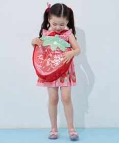 ANY KIDS 【UVカット】フリルワンピース水着