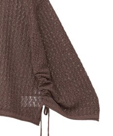 AMERICAN HOLIC 2WAYレース編みニットカーディガン