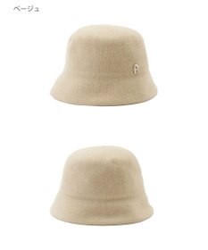 MOONBAT FURLA(フルラ)ロゴ付き バスクハット 帽子 UVカット サイズ調整