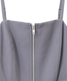 earth music&ecology ダブルジップキャミワンピース