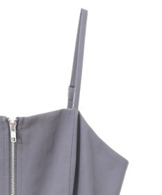 earth music&ecology ダブルジップキャミワンピース