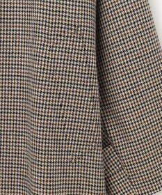 J.PRESS MEN 【J.PRESS ORIGINALS】 SILK TWEED BELTED BALMACAAN COAT / JAPAN MADE