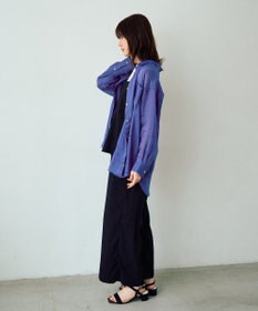 YECCA VECCA 3wayシアーリネンシャツ