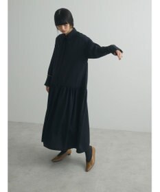 Green Parks armonia．配色シャツワンピース