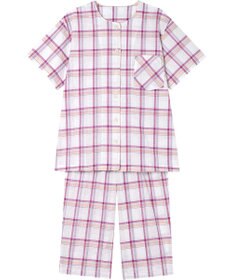 ワコール／睡眠科学 パジャマ 5分袖 半袖 7分丈 綿混ローン素材 レディース YDT143 睡眠科学／ワコール