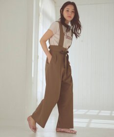 Feroux 【2WAY】サス付きリボン パンツ