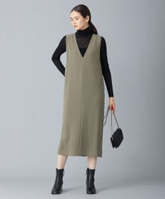 ICB 【洗える】シアーウール タートルニット