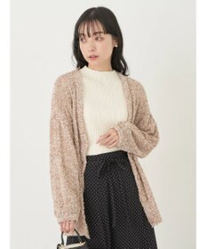 earth music&ecology ぽこぽこヤーンカーディガン