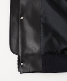 NAVE 【Nave】フェイクラムスキン ブルゾン