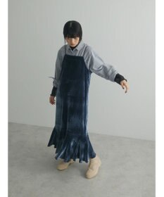 Green Parks armonia．ベロアキャミワンピース