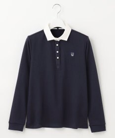 23区GOLF 【WOMEN】【WEB&一部店舗限定】針抜きクレリック 長袖シャツ