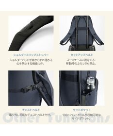 ACE BAGS & LUGGAGE W&.Day/Night ポッケスアプト ラウンドリュック B4サイズ 15.6インチPC収納 20222 ダブルアンドデイナイト