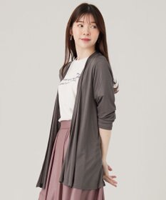 ANY SIS 【洗える】サラサラ着流し カーディガン