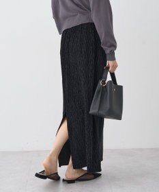 earth music&ecology シャイニーベロアスカート