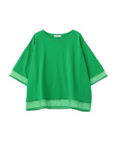 Green Parks 【適ON】遮熱チュールドッキングプルオーバー