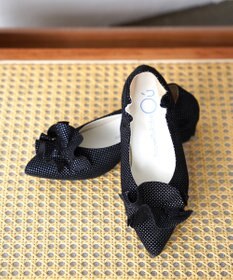 nouvelleRobe Oū 新色追加【本革・高反発】Ruffles ポインテッドトゥ ヒールパンプス