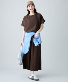 ANY 楽映えガウチョパンツ（セットアップ着用可）