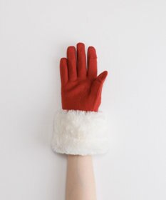 ORuKuBET ラングヘアシャギーチェック3Wayジャージグローブ(WOMEN)【タッチパネル対応】