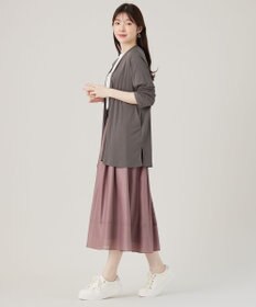 ANY SIS 【洗える】サラサラ着流し カーディガン