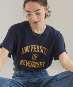 WEGO 【ANGIE VINTAGE】カレッジロゴプリントTee