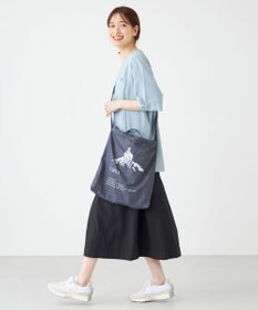 SHARE PARK LADIES 【撥水加工】イージーデニム２WAYロゴバッグ