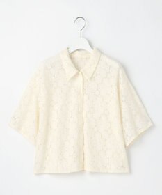 Feroux 【洗える】レース ブラウス