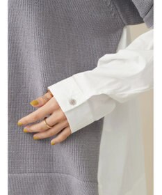 CRAFT STANDARD BOUTIQUE シャツドッキングニットプルオーバー