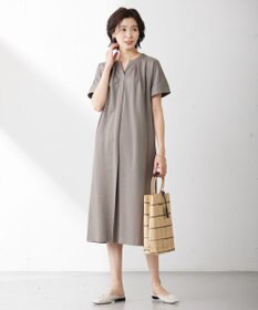 J.PRESS LADIES S 【WEB限定カラーあり・抗菌消臭・吸水速乾】サッカージャージー ワンピース