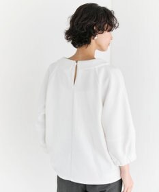 #Newans 【セレモニーにも/洗濯機可】ランタンスリーブブラウス