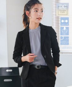 Tiaclasse L 【ダブルクロス・洗える】テーラードジャケット