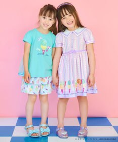 ANY KIDS 【any FAM×サーティワン アイスクリーム】うしろひらひらTシャツ