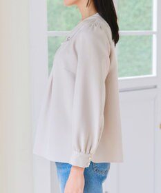 Tiaclasse L 【ダブルクロス】2wayボウタイ風ブラウス