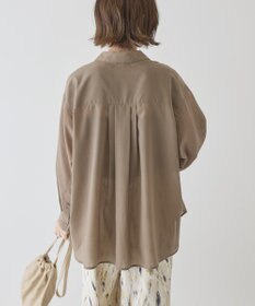 AMERICAN HOLIC 【イージーケア】シアーラウンドシャツ