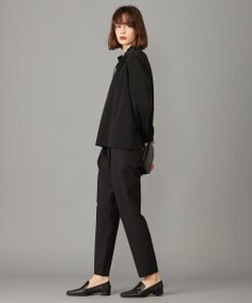 ICB 【洗える】マラボーテジョーゼット デザインカットソー