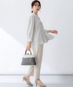 組曲 リヨセルシャーティングペプラム ブラウス