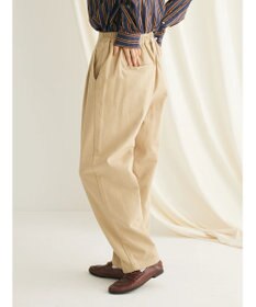 CRAFT STANDARD BOUTIQUE 綿ピーチ綺麗シルエットパンツ