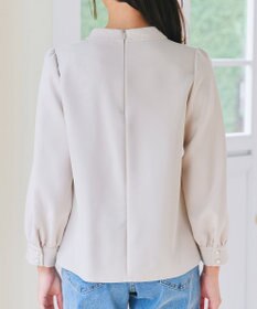 Tiaclasse L 【ダブルクロス】2wayボウタイ風ブラウス