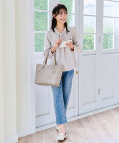 Tiaclasse 【ダブルクロス】2wayボウタイ風ブラウス