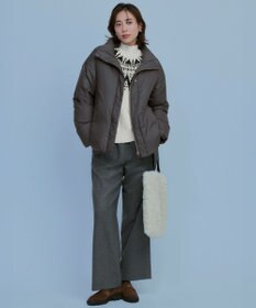 23区 L 【SLOW/一部店舗限定】ジャカード ハイネック ニット