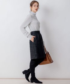 組曲 L ファンシーツィード ミニスカート