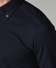 GOTAIRIKU 【吸水速乾】クールマックス鹿の子 ビズシャツ_ボタンダウン