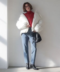 WEGO 【25年秋冬新作/SMサイズ展開】2WAYフードパファーブルゾン