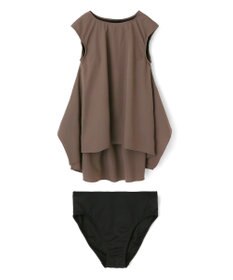 San-ai Resort（三愛水着楽園） 【UPF50＋】　タンクトップキュロット3点セット　9M・11L　【San-ai Resort（サンアイリゾート）】