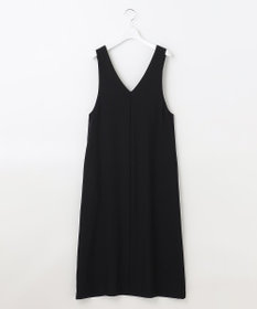 J.PRESS LADIES L 【洗える・イージーケア・UVカット・接触冷感】 ストレッチバックサテンジョーゼット ジャンパースカート