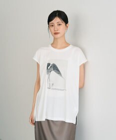 YECCA VECCA フォトプリントノースリーブTee