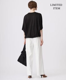 ICB L 【WEB限定・洗える】Ly.COハイゲージ ドルマンスリーブプルオーバー