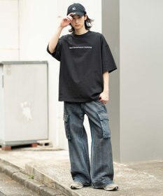 WEGO 【ユニセックス着用ITEM/SMLサイズ展開】別注BENDAVISクールタッチグラフィックT（SS）