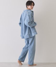 AMERICAN HOLIC ルーズストレートペイントデニム