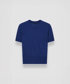 JOSEPH 【洗える】キャッシュエアー　ショートスリーブニット